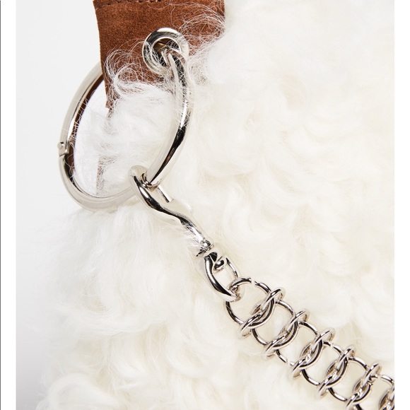 ✅Shearling Crossbody Made in Italy/Removable Strap. - Picture 9 of 16